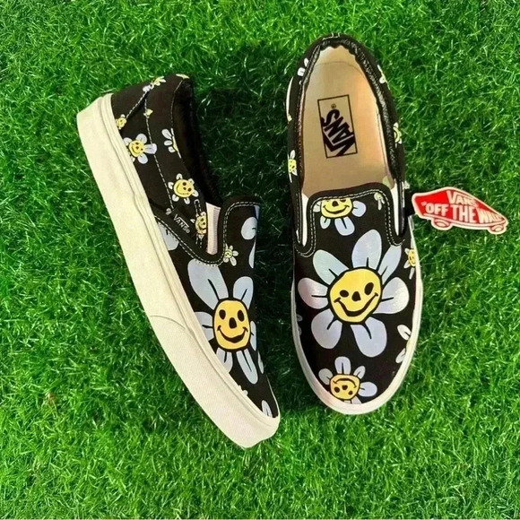Vans Classic Slip On Trippy Grin Floral - Picture 3 of 7